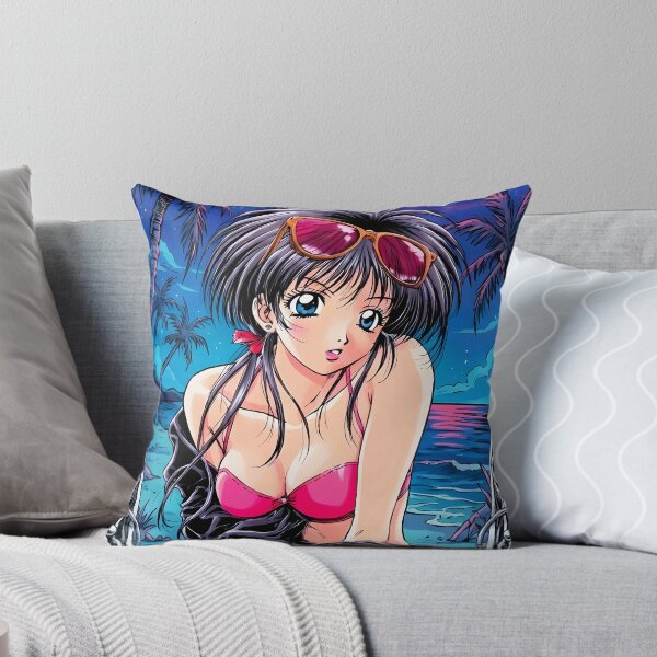 Item preview, Beachside Doom - Retro Anime Girl Aesthetic  designed and sold by CoffinsArt.