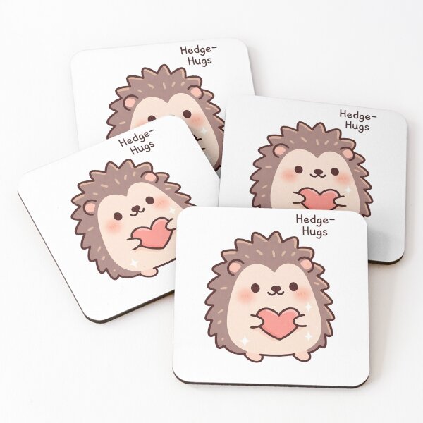 Item preview, Sweet Kawaii Hedgehog Heart for Valentine’s Day designed and sold by GrumpySableye.