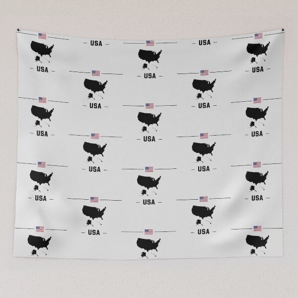 Item preview, Bold USA Map & Flag Design – Patriotic American Pride designed and sold by mashmosh.