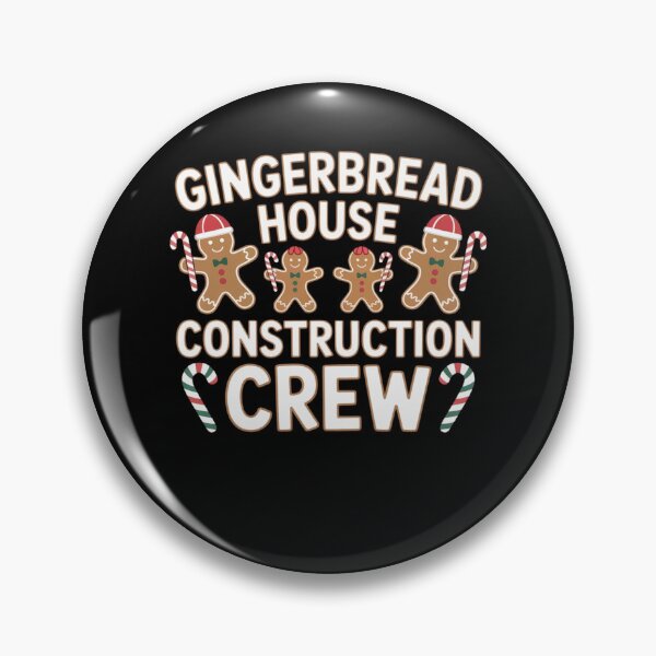 Item preview, Gingerbread House Construction Crew designed and sold by Mateusz Majcherek.