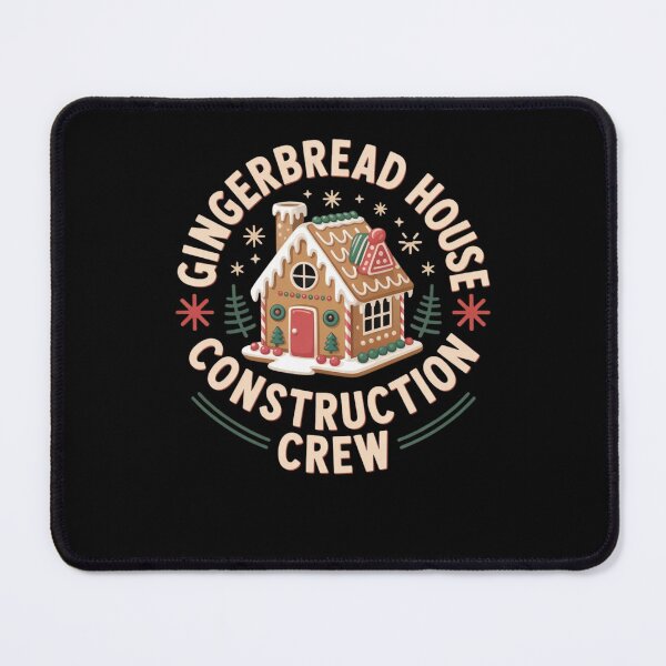 Item preview, Gingerbread House Construction Crew designed and sold by Mateusz Majcherek.