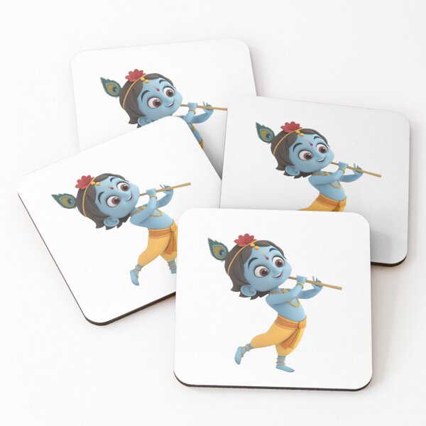 Item preview, Baby Krishna Playing the Flute  designed and sold by PranaProjectDesigns.