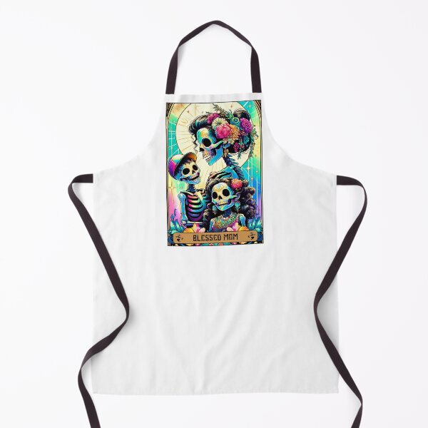 Item preview, The Blessed Mom Tarot Skeleton Card Apparel & Home Decor designed and sold by Compass and a Camera.
