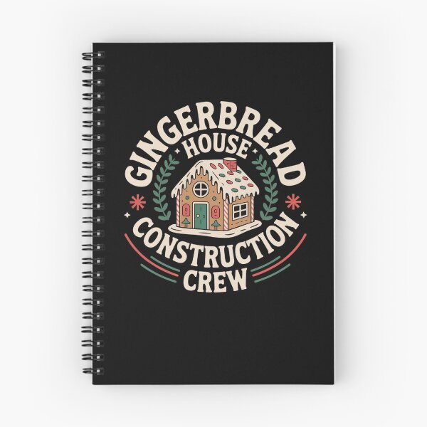 Item preview, Gingerbread House Construction Crew designed and sold by Mateusz Majcherek.
