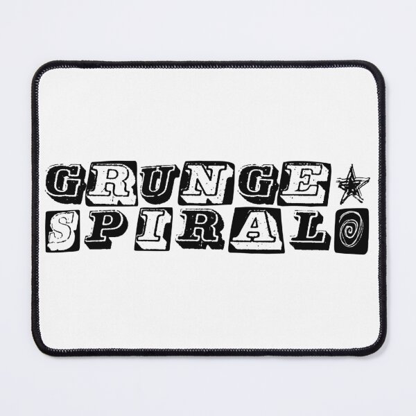 Item preview, grunge spiral logo (block letter star edition) designed and sold by grunge-spiral.