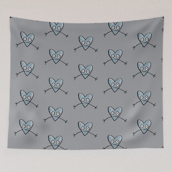 Item preview, Sad blue heart designed and sold by badlydrawnbabe.