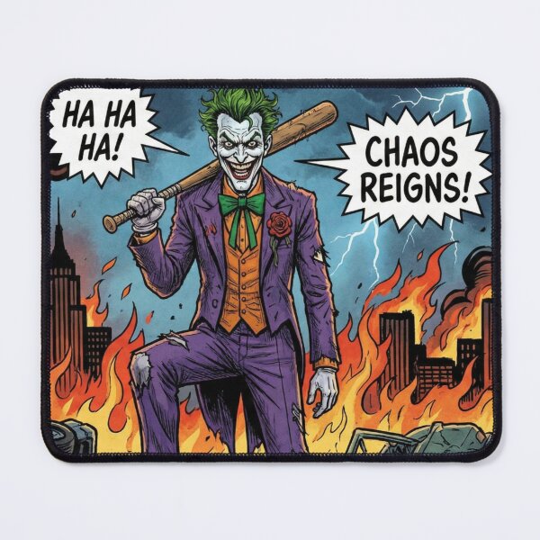 Item preview, Chaos Clown Prince – Comic Style Anarchy Artwork designed and sold by Thogan0416.