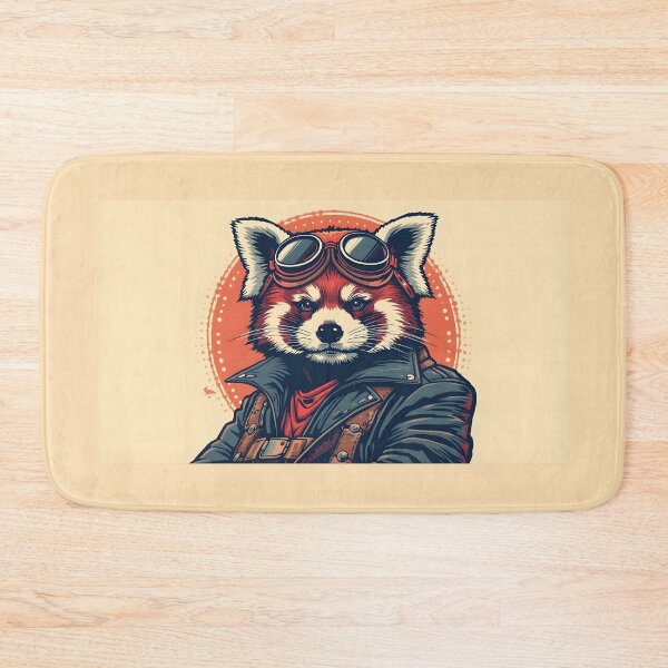 Item preview, Red Panda Pilot - Too Cool for Bamboo designed and sold by Grizzlysales.