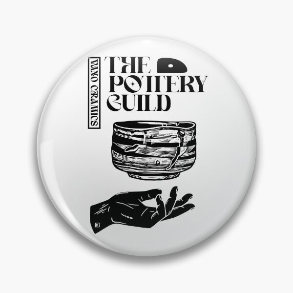 Item preview, The Pottery Guild Hand Holding Clay Bowl Linocut designed and sold by Vano-.