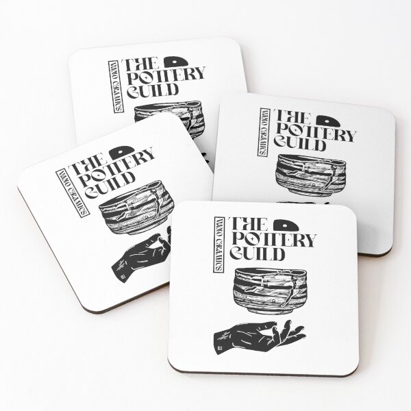 Item preview, The Pottery Guild Hand Holding Clay Bowl Linocut designed and sold by Vano-.