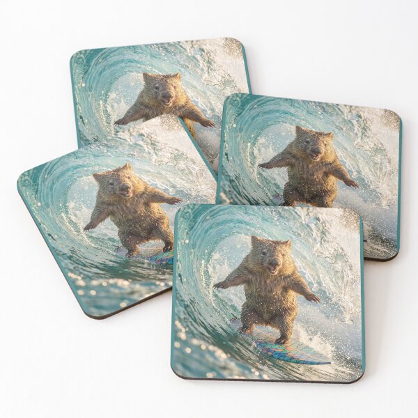Item preview, Surfin' Wombat designed and sold by Tridentulus.