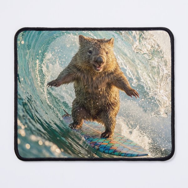 Item preview, Surfin' Wombat designed and sold by Tridentulus.