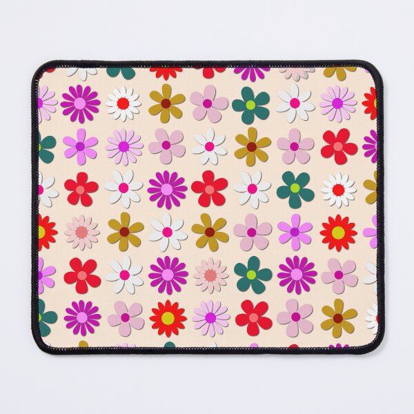 Item preview, Retro 70s Floral Pattern - Groovy Colorful Flower Power Graphic designed and sold by DeeLulu.