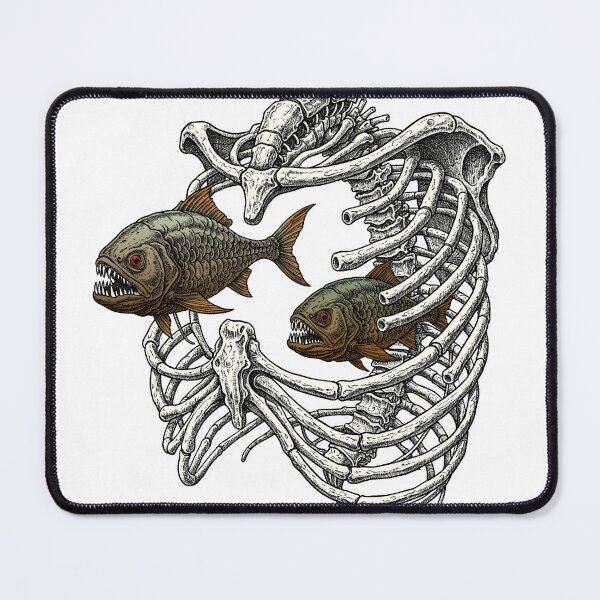 Item preview, Piranhas made of ribs designed and sold by krabbaraban.