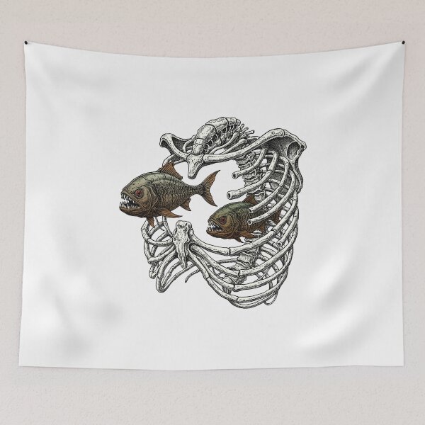 Item preview, Piranhas made of ribs designed and sold by krabbaraban.