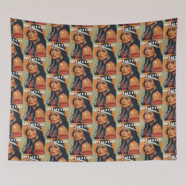 Item preview, Vintage City Magazine Cover - Vintage Female Tribe designed and sold by Vintage City.