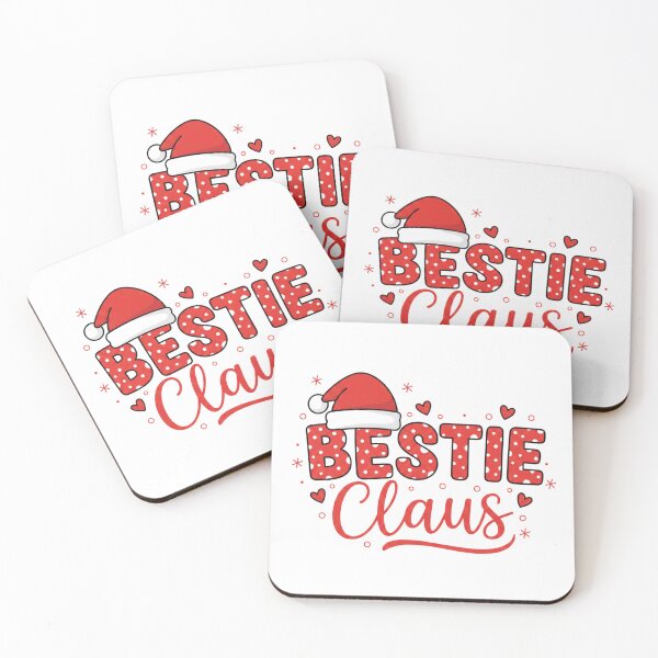 Item preview, Bestie Claus – Cute Christmas Best Friend Holiday Design designed and sold by ZYNORAworld.