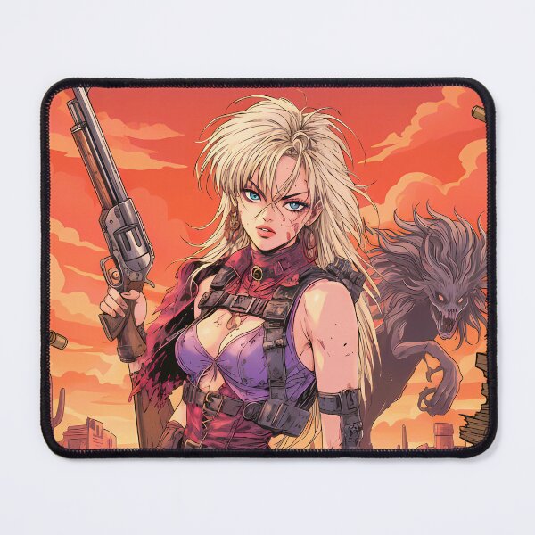 Item preview, Desert's Curse - Post Apocalyptic Cowgirl designed and sold by CoffinsArt.