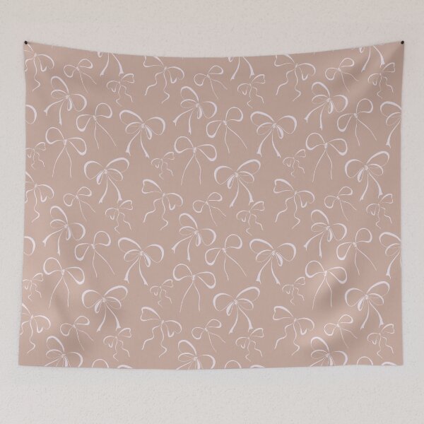 Item preview, White bows Seamless pattern designed and sold by coloryourwings.