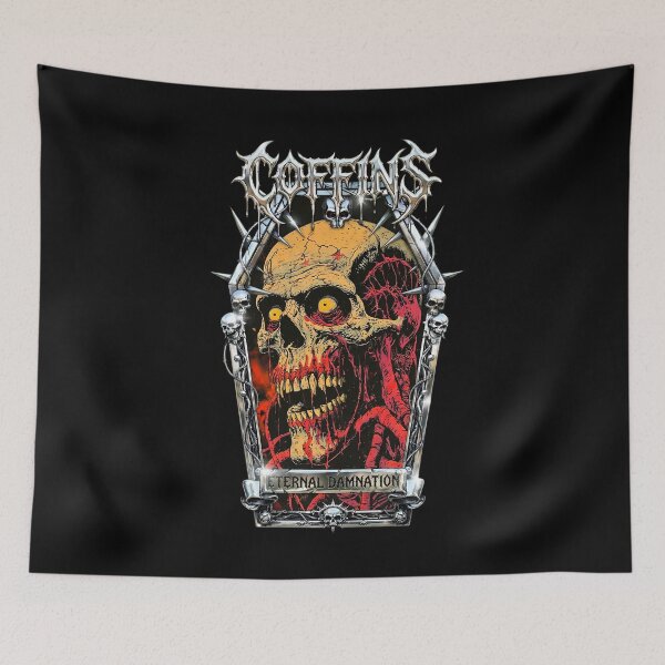 Item preview, Eternal Damnation - Gory Death Metal Art designed and sold by CoffinsArt.