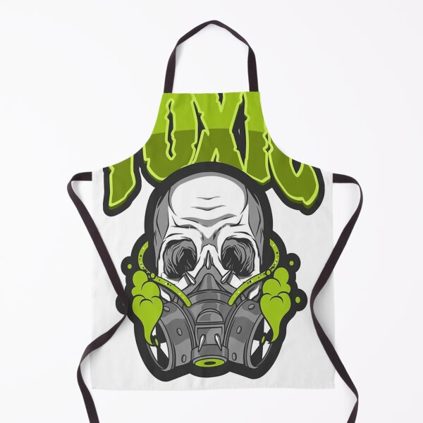 Item preview, Toxic Skull – Gas Mask Hazard Art designed and sold by My3LittleBirds.