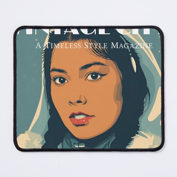 Item preview, Vintage City Magazine Cover - Vintage Female Snow Leader designed and sold by Vintage City.