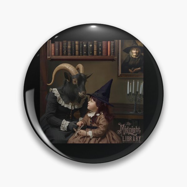 Artikelvorschau, Little Miranda & Nanny Goat (Midnight Library Original) entworfen und verkauft von The Midnight Market.