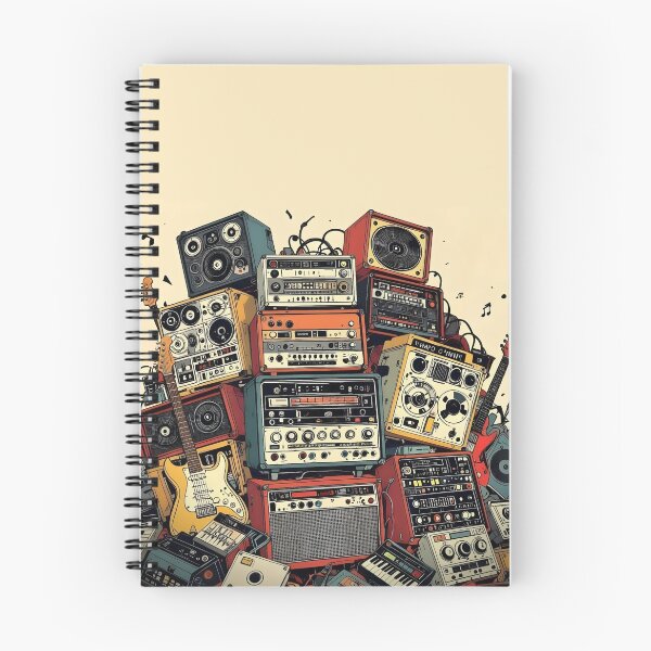 Item preview, A Heap of Music Gear (no text) designed and sold by Mantramontics.