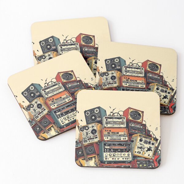 Item preview, A Heap of Music Gear (no text) designed and sold by Mantramontics.