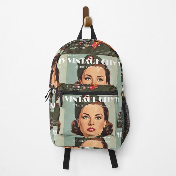 Item preview, Vintage City Magazine Cover - Vintage Female Soldier designed and sold by Vintage City.