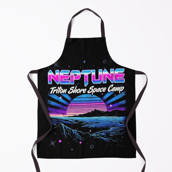 Artikelvorschau, Neptune Triton Shore Space Camp Vintage 80er Jahre entworfen und verkauft von SpookshowDesign.