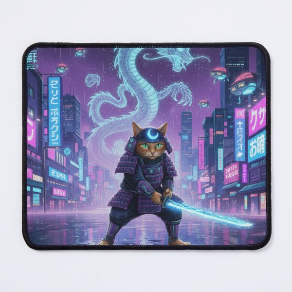 Item preview, cyber cat designed and sold by CatLadystore.