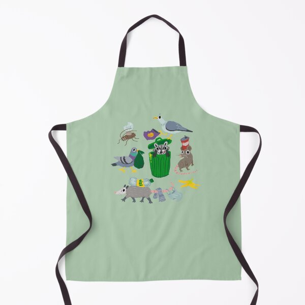 Item preview, Trash animals cleaning up designed and sold by Drawirm.