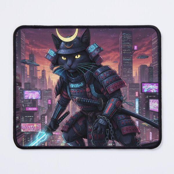 Item preview, cyber cat designed and sold by CatLadystore.