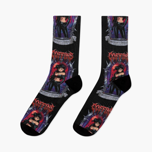 Item preview, Midnight's Embrace - 90s Anime Vampire designed and sold by CoffinsArt.
