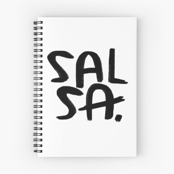 Item preview, Salsa, handwritten for salsa dancer designed and sold by danceink.
