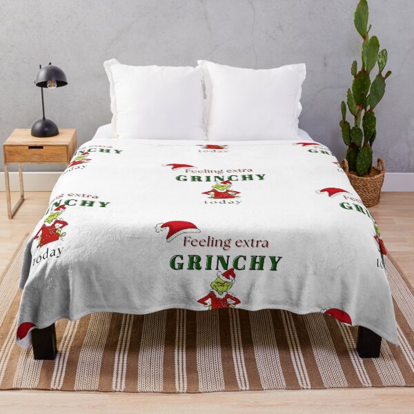 Item preview, Feeling Extra Grinchy Christmas Mood designed and sold by RizzLab.