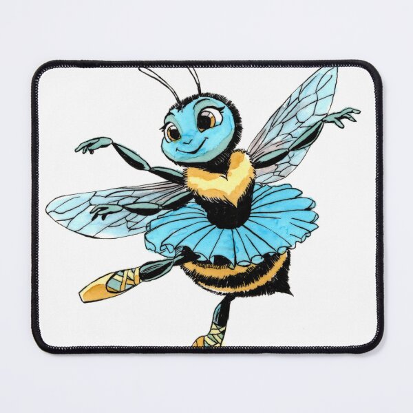 Item preview, Blue Bee Ballet designed and sold by Scribbles & Doodles by Jinx.