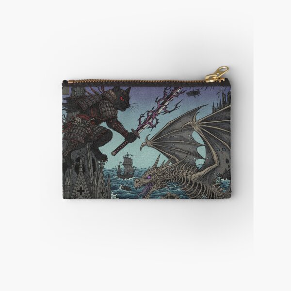 Item preview, samurai cat gothic designed and sold by CatLadystore.