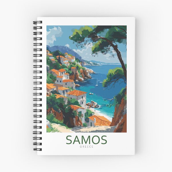 Item preview, Samos Greece - Travel Art designed and sold by Marciolini.