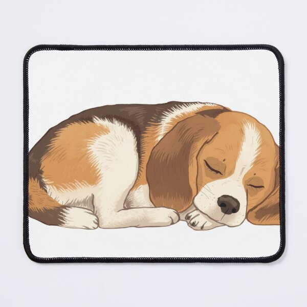 Item preview, Sleeping Beagle Puppy designed and sold by HoneyBreezeCo.