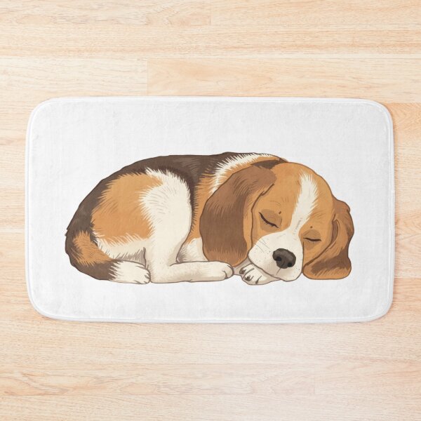 Item preview, Sleeping Beagle Puppy designed and sold by HoneyBreezeCo.