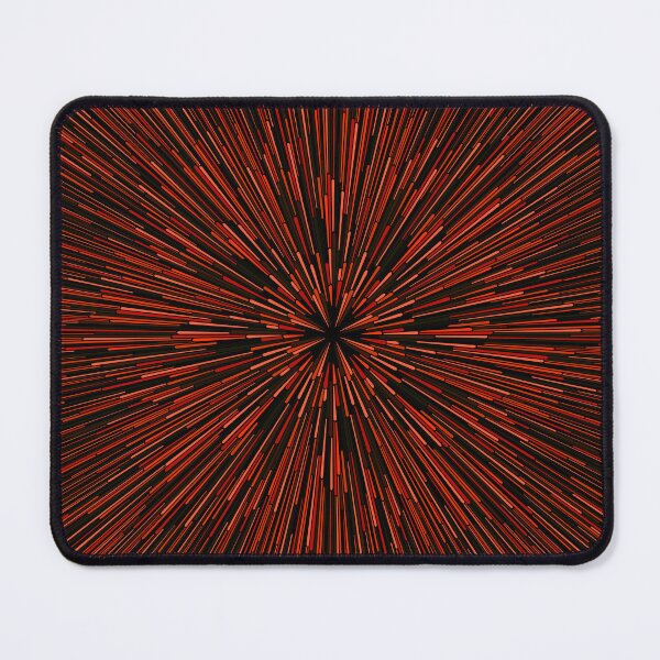 Item preview, Red explosion mandala designed and sold by DaveDanchuk.