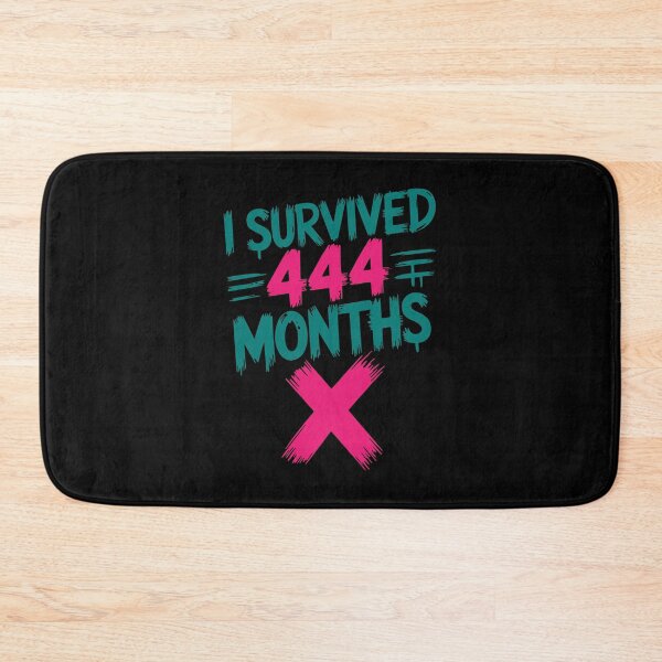 Item preview, I Survived 444 Months - 37th Birthday Milestone Design designed and sold by cabana.space.
