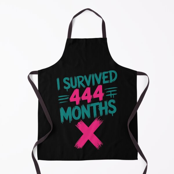Item preview, I Survived 444 Months - 37th Birthday Milestone Design designed and sold by cabana.space.