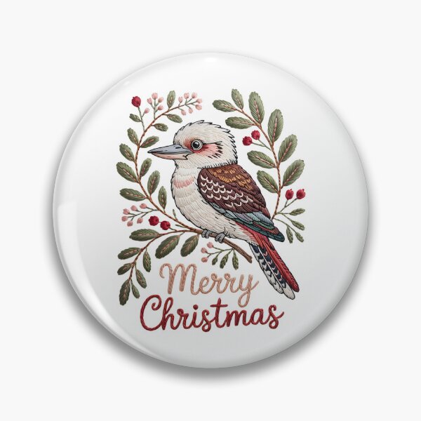Item preview, Xmas Kookaburra – Vintage Threaded Christmas Bird designed and sold by JessArty ⭐⭐⭐⭐⭐.
