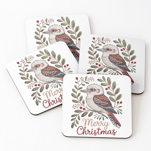 Item preview, Xmas Kookaburra – Vintage Threaded Christmas Bird designed and sold by JessArty ⭐⭐⭐⭐⭐.