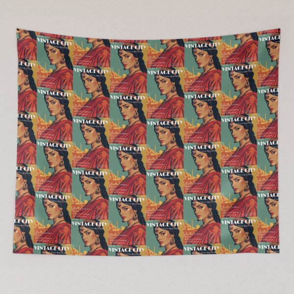 Item preview, Vintage City Magazine Cover - Vintage Arab Queen designed and sold by Vintage City.