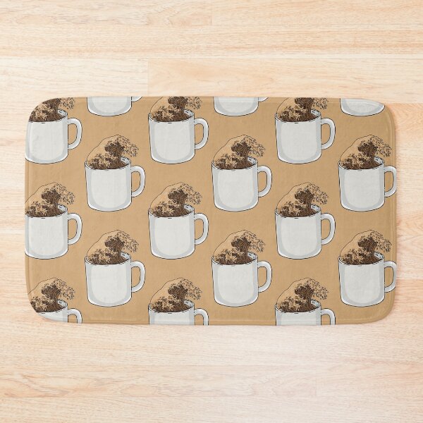 Item preview, The Great Wave Of Coffee designed and sold by CaffeineDose.