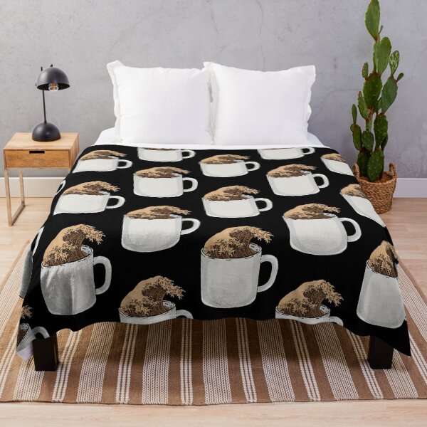 Item preview, The Great Wave Of Coffee designed and sold by CaffeineDose.